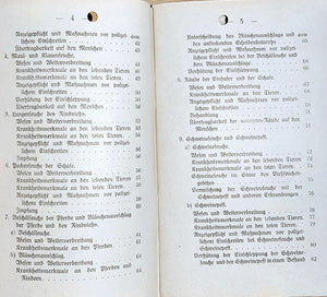 Gemeinfassliche Belehrung über die nach dem Viehseuchengesetz vom 29. Juli 1912 der Anzeigepflicht unterliegenden - Seuchen