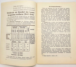 Ettelbrück als Standort der luxemburgischen Bundes-Artillerie zum deutschen Heere. 1842-1846