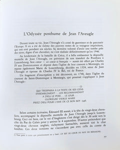 Jean l'Aveugle à Crécy