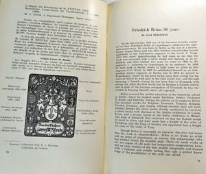 Annuaire 1950 Société Héraldique Luxembourgeoise