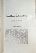 Laden Sie das Bild in den Galerie-Viewer, Le Grand-Duché de Luxembourg - Vade-Mecum du Touriste