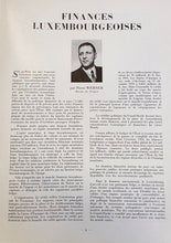Laden Sie das Bild in den Galerie-Viewer, L&#39;Opinion Economique et Financière - Numéro spécial dédié au Grand Duché de Luxembourg