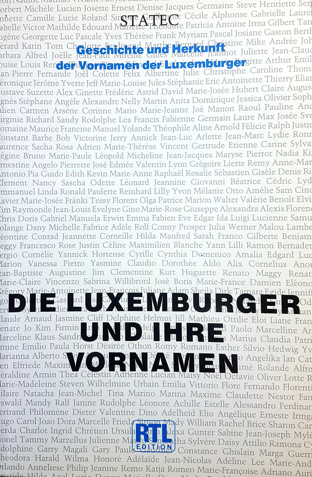 Geschichte und Herkunft der Vornamen der Luxemburger