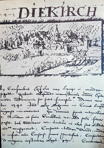 Diekirch 700 - Livre du 7ème Centenaire de l'Affranchissement de la Ville de Diekirch