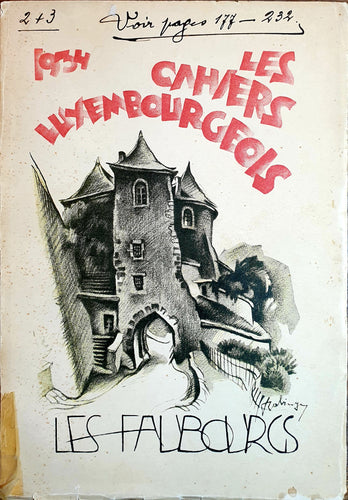 Les Cahiers Luxembourgeois - 1934 - Les Faubourgs