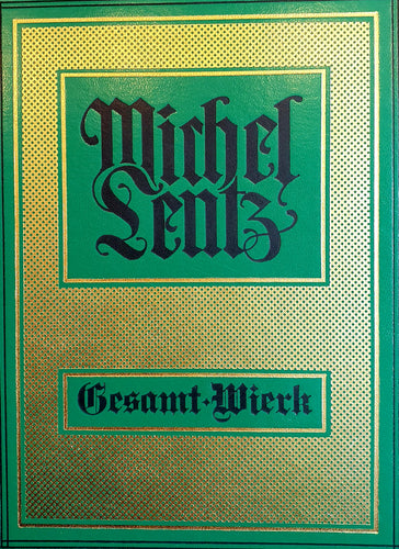 Michel Lentz - Gesamt Wierk - Band I