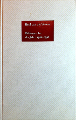 Bibliographie der Jahre 1961 - 1992