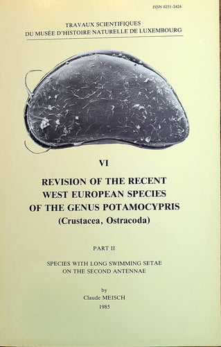 Revision of the Recent West European Species of the Genus Potamocypris