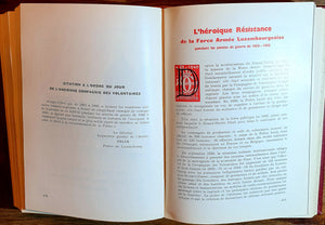 Livre d'Or de la Résistance Luxembourgeoise de 1940 - 1945 - L.P.P.D.