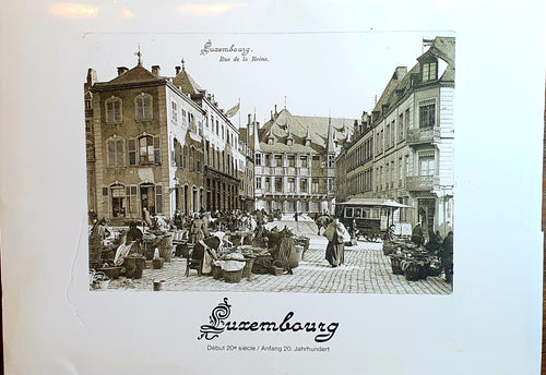 Luxembourg - Début du 20e siècle / Anfang 20. Jahrhundert