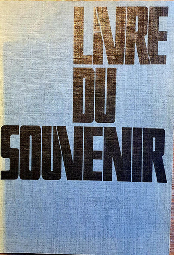 Livre du Souvenir