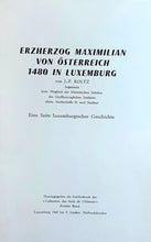 Laden Sie das Bild in den Galerie-Viewer, Erzherzog Maximilian von Österreich 1480 in Luxemburg