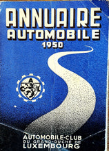 Laden Sie das Bild in den Galerie-Viewer, Annuaire Automobile 1950