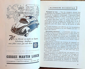 Annuaire Automobile 1953/54