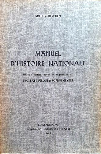 Manuel d'Histoire Nationale