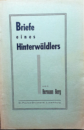 Briefe eines Hinterwäldlers