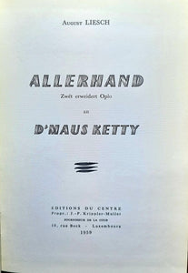 Allerhand an d'Maus Ketti