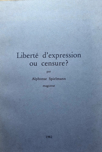 Liberté d'expression ou censure?