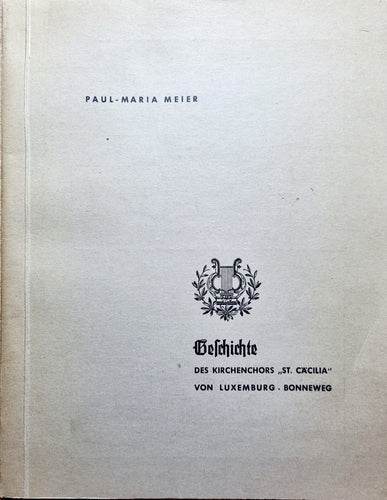 Geschichte des Kirchenchors 