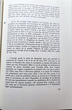 Laden Sie das Bild in den Galerie-Viewer, &quot;Précis d&#39;Instruction Criminelle en Droit Luxembourgeois&quot; Volume II