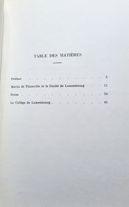 ... à Luxembourg autrefois... 1704 - 1870 IVe Volume